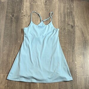 New In Medium Light Blue Strappy Dress